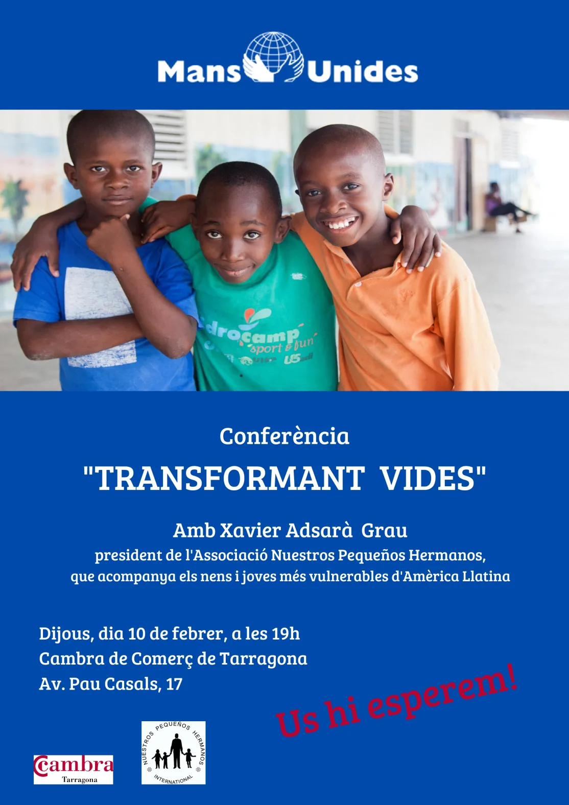 Conferencia "Transformant vides"