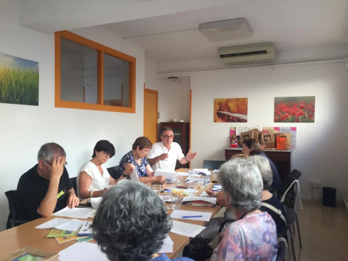 Reunión de fin de curso de los responsables comarcales 