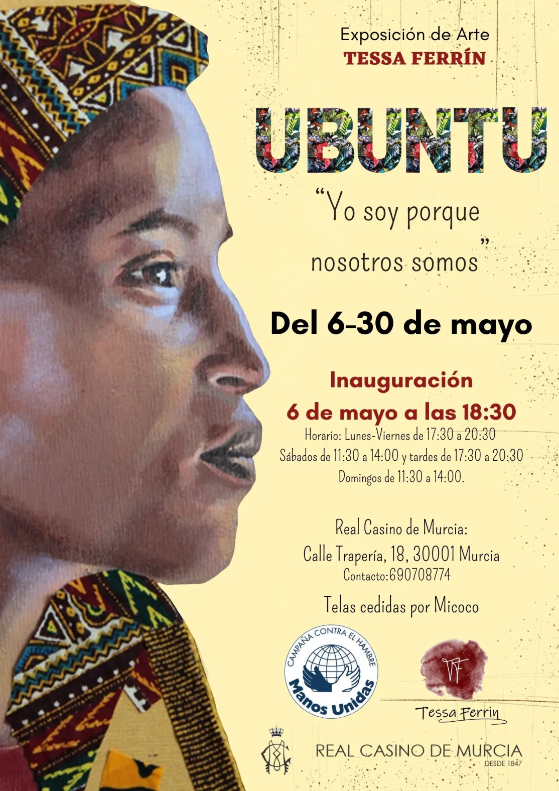 UBUNTU, La exposición Murcia