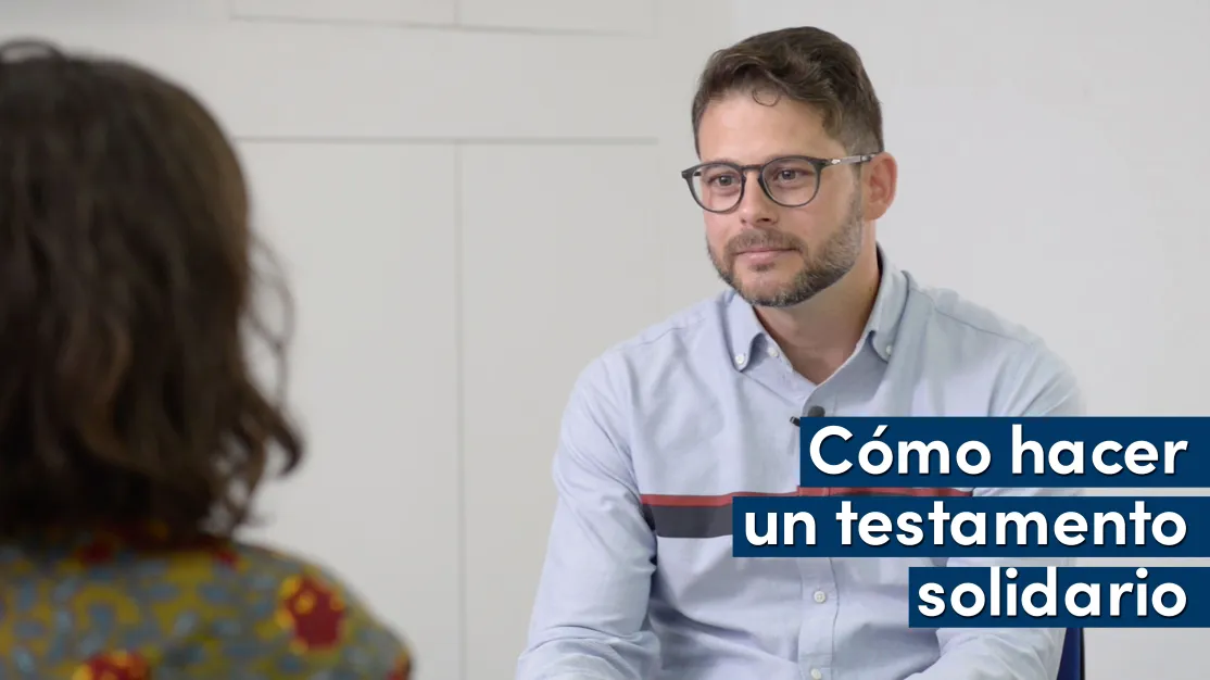 Vídeo de Manos Unidas sobre el Testamento Solidario-Día del Legado Solidario 2021