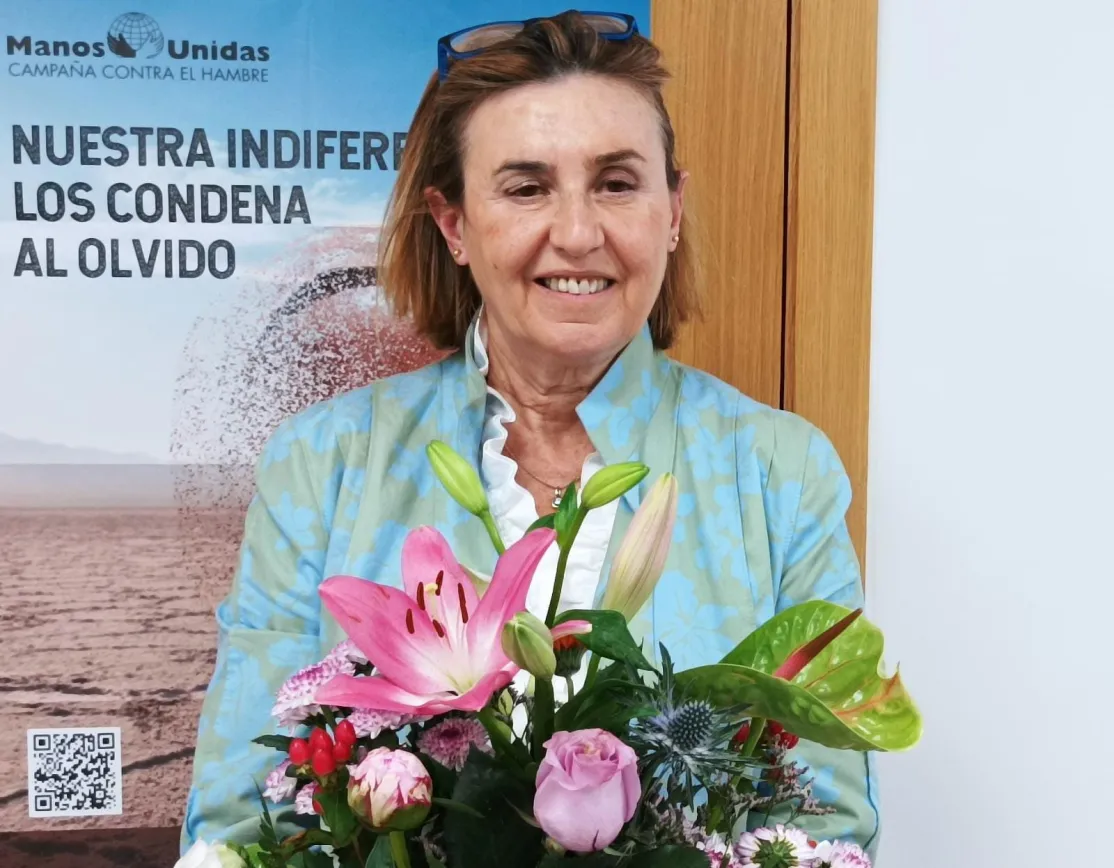 Cecilia Pilar Gracia_Nueva Presidenta de Manos UNidas. Foto: Marta Carrño