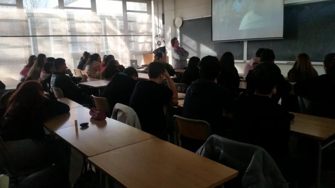 Charla en IES Morell