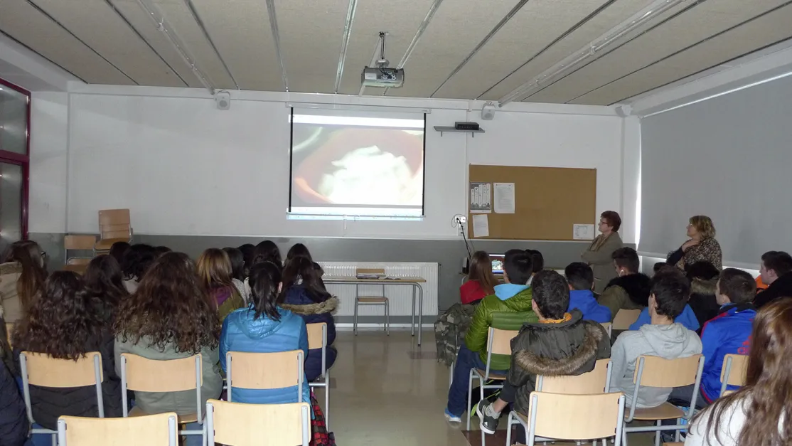 Charla en Instituto Joan Amigó de l'Espluga de Francolí