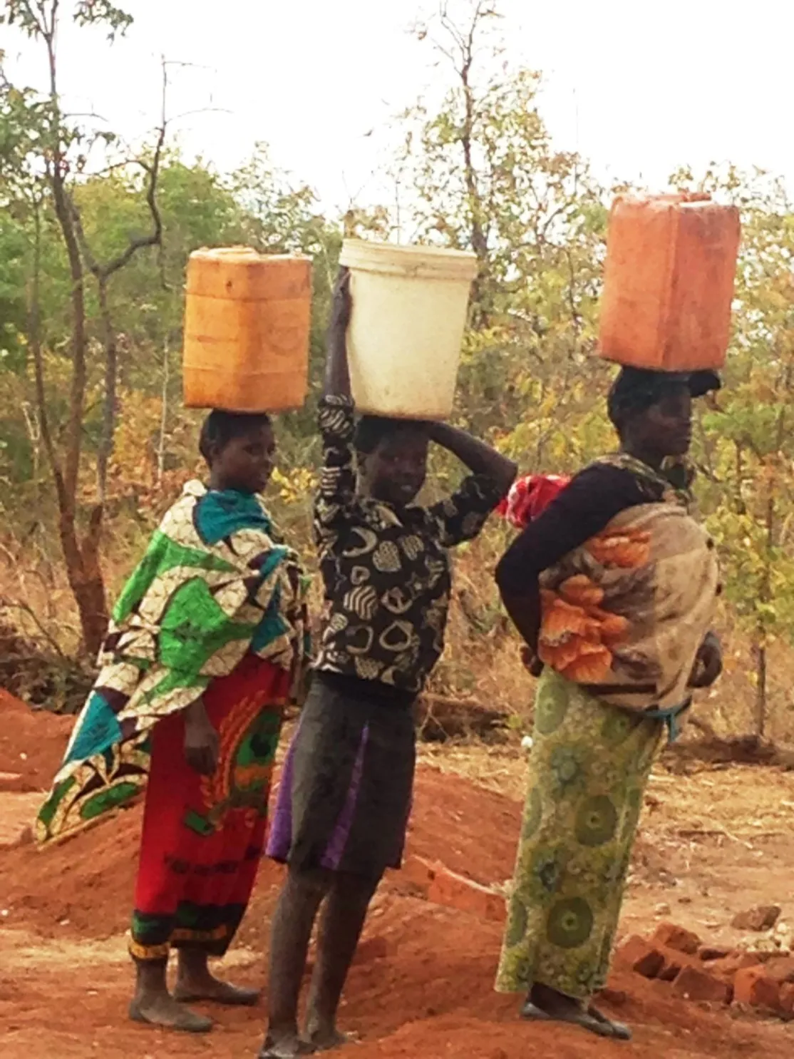 Mujeres de Zambia. 