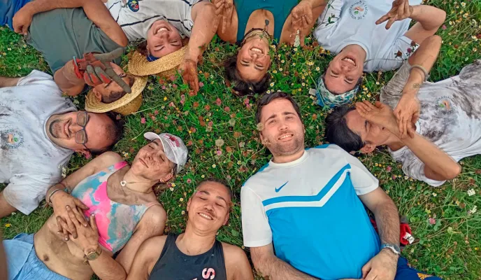 Jóvenes. Campamento de Voluntariado en Galicia. Sofía Olivares