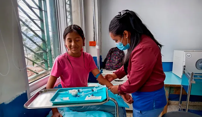 Prevención de la salud y la desnutrición en barrios marginales de Tegucigalpa