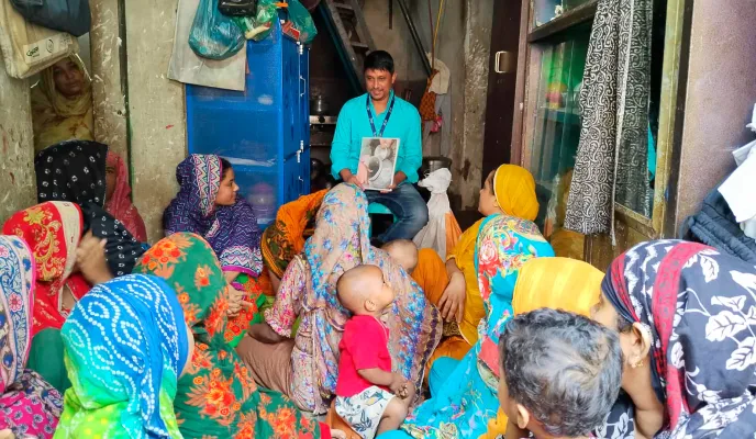 Mejora del acceso continuo, equitativo y seguro al agua en Ta Block, Dhaka