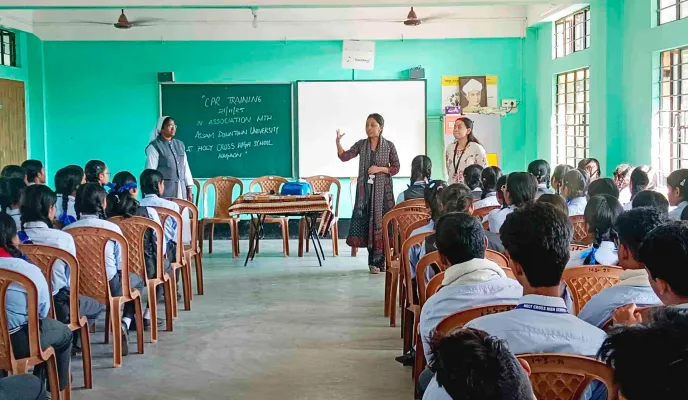 Promoción del acceso escolar a secundaria de la comunidad tribal de Borkola