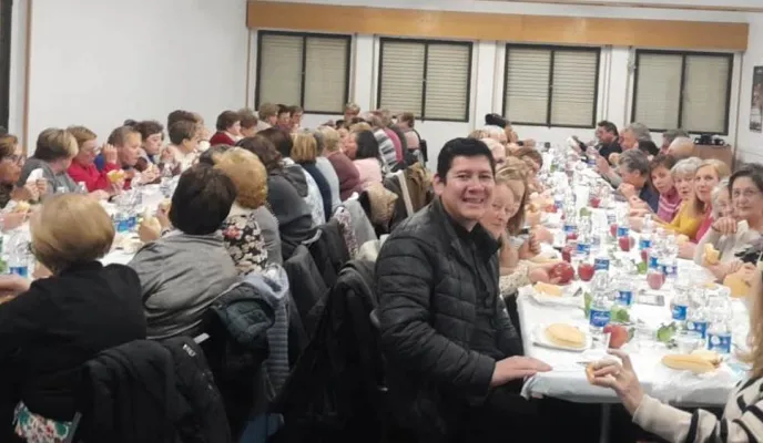 Cena del hambre en Onteniente Manos Unidas Valencia