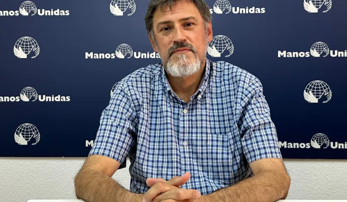 Javier Hancke, miembro de la Red Iglesias y Minería. Foto Manos Unidas