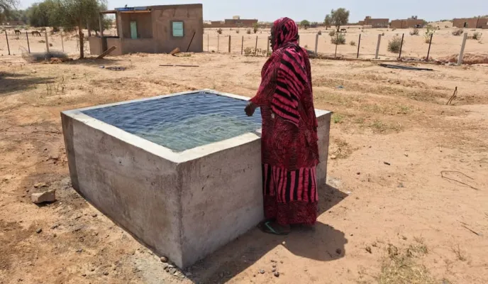 Mauritania: mujeres frente al desafío del agua. Foto: Manos Unidas