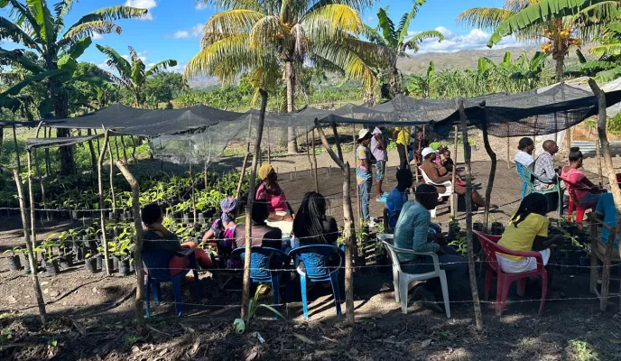 Seguridad alimentaria y resiliencia comunitaria a través del agua, saneamiento y gestión territorial en Cerca-la-Source, Haití. Fase II