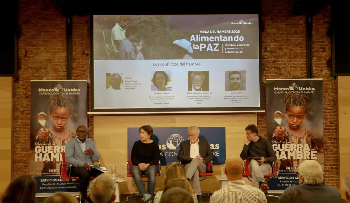 Mesa del Hambre Manos Unidas 2026