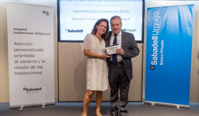 Agua potable en Haití, con apoyo de SabadellUrquijo Banca Privada_ Foto:Sabadell 