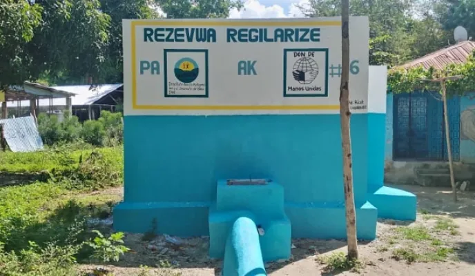 Seguridad alimentaria y resiliencia comunitaria a través del agua, saneamiento y gestión territorial en Cerca-La-Source, Haití.