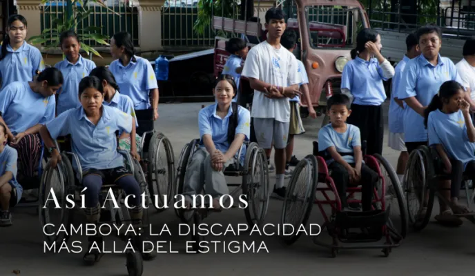 Así Actuamos. Camboya, la discapacidad más allá del estigma. Fotografía: Javier Mármol