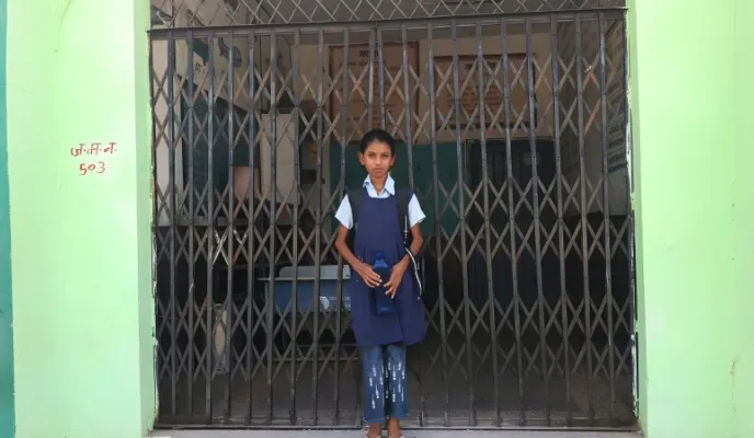 Hacemos posible los sueños de futuro de Radhika. Navjeevan Children's Home