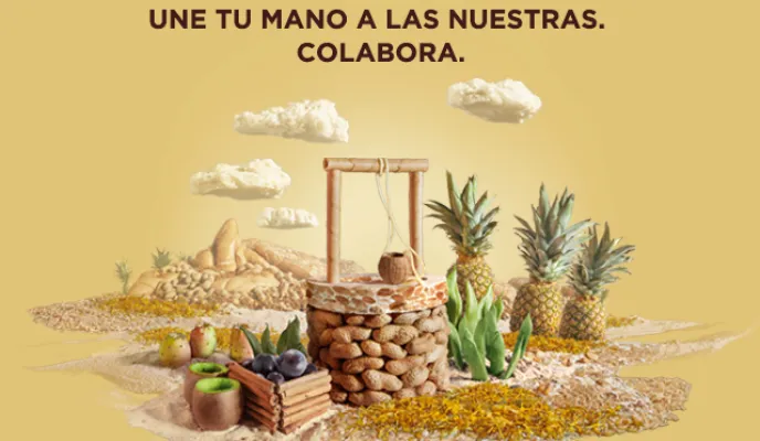 Imagen de esta campaña especial de Manos Unidas. Agencia TBWA