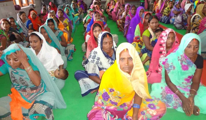Training for SHG women. India. Foto: Manos Unidas