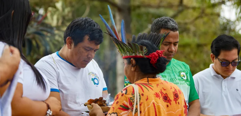 Apoyo a la IV escuela de derechos humanos en la Panamazonía