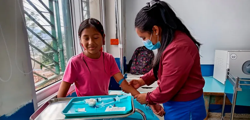 Prevención de la salud y la desnutrición en barrios marginales de Tegucigalpa