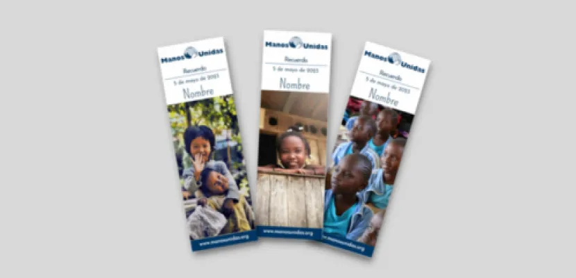 Regalo Solidario - Marcapáginas