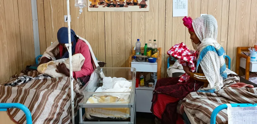 Mejora de los cuidados intensivos maternales y neonatales en 6 instituciones de salud