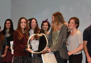 Foto de la gala de la VI Edición del Concurso de Clipmetrajes a nivel autonómico, 2015