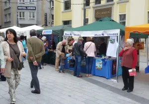 Participación de Manos Unidas en la Fiesta del Comercio Justo