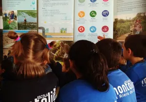 Exposición en la Escuela Montoliu de La Riera de Gaià