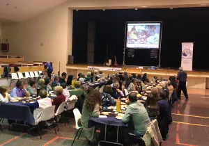 Cena del Hambre en el Pla de Santa Maria
