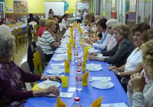 "Merienda del hambre" en Tarragona