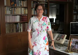 Amparo Castiella delegada saliente de Manos Unidas Pamplona