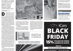 La peseta solidaria de Manos Unidas en el Diario de Navarra