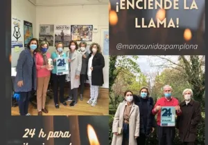 VIII edición de las 24 Horas de Manos Unidas con unas voluntarias de la delegación
