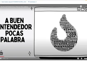 "A BUEN ENTENDEDOR POCAS PALABRAS" vídeo ganador de la final autonómica de NAVARRA del XIV Festival de Clipmetrajes de Manos Unidas