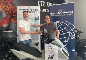 rifa solidaria scooter kymco 125 abs