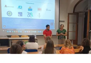 Eloísa y Yuri de ACOES (Honduras)