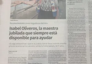 Vegadense del año