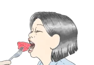 niña compartiendo