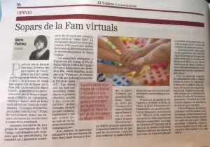 El Vallen se hace eco de las Cenas Solidarias de l'Alt Camp