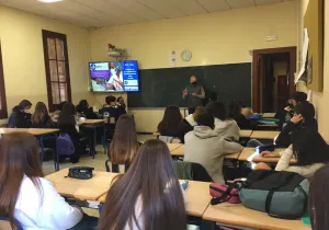 Charla en Colegio Teresianas de Tarragona