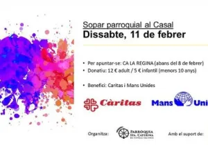 Cena Solidaria en Vinyols i els Arcs