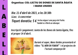 Cena solidaria en Vilabella