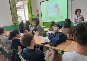 Charla en Instituto Tarragona