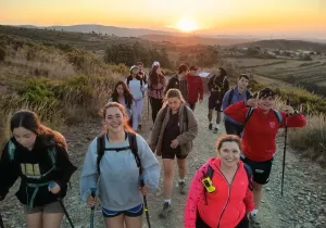Jóvenes de Manos Unidas en el Camino de Santiago