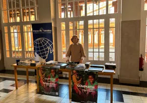 Distribución del material de Campaña 2025 a los profesores de religión en el Seminario