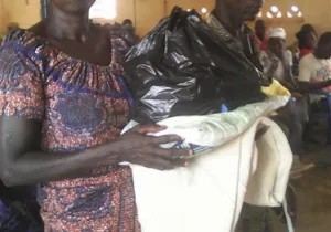 Personas invidentes en Kpassa Ghana