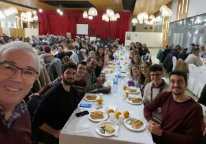 Cena del Hambre en  Manos Unidas Valencia celebrada en la localidad de Alcira. 