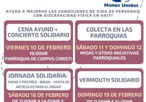 Actividades del Arciprestazgo Las Fuentes a favor de Manos Unidas